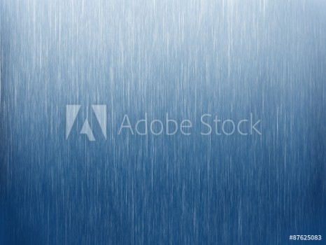 Picture of Rain on blue Abstract background